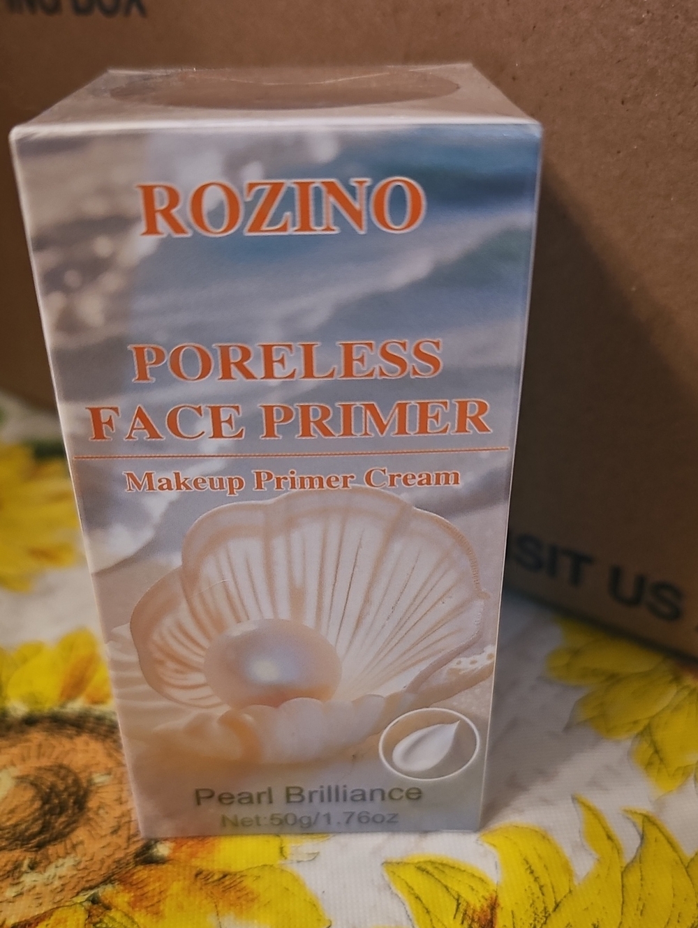 Poreless Face Primer Cream — Pearl Brilliance (Pearl/Peach)